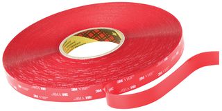 4910F 6MM - Double Sided Foam Tape - Transparent, 6mm x 33m