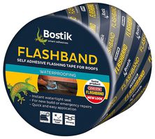 30812238 - 450mm x 10m Flashband Self Adhesive Flashing Tape for Roofs, Grey