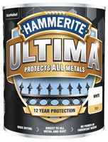 5362538 - Ultima Metal Paint, Matt White - 750ml