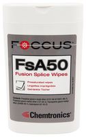FSA50 - Fusion Splice Presaturated Wipes, 50 Pack