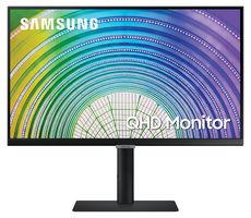 LS24A600UCUXXU - 24" S60UA Wide QHD IPS Monitor, DisplayPort HDMI USB-C