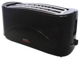 E2112BK - 1300W 4 Slice Toaster, Black