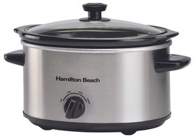 HBSC040S - 3.5L 160W Comfort Cook Slow Cooker, Silver