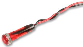 PPOP-120R - LED Indicator, Wired, 5mm, 12V, Red
