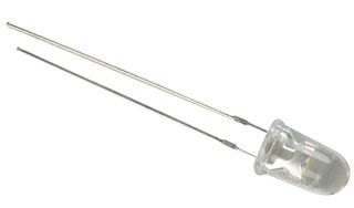 L-5WCN/5 - LED, Through Hole, 5mm, Clear, White