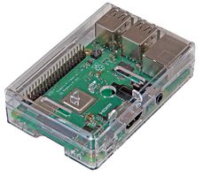 PSG-CASE-RPI3BP-CLR - Two Part Raspberry Pi 3 B+ Case, Clear