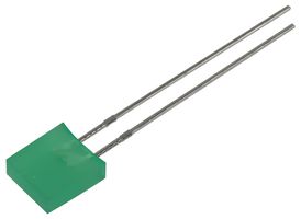 MP007968 - Rectangular LED, Super Green, 2.6mm x 6.9mm, 20mA, 2V, 571nm