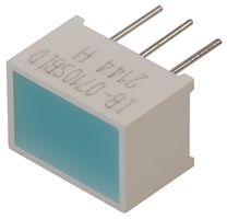 MP007995 - LED Light Bar Graph Array, Super Blue, 20mA, 3.2V, 25mcd, 7mm x 10mm