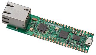 W6100-EVB-PICO - RP2040 Microcontroller Development Board with IPv6 Ethernet, W6100