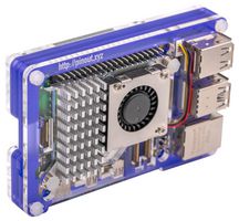 PIM679 - Pibow Coupe 5 Case for Raspberry Pi 5, Royale Blue