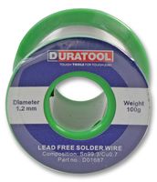 D01687 - Lead Free Solder Wire, 1.2mm, 100g