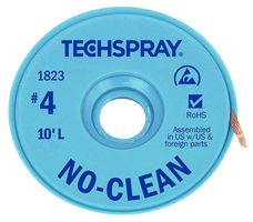 1823-100F - No-Clean Desoldering Braid, 2.5mm x 30m