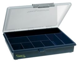 PSC5-9 - Professional Service Case 5-9, 9 Fixed Compartments - 43mm x 240mm x 195mm