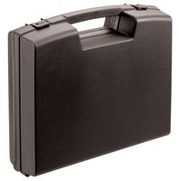 17028.207 - Black Plastic Briefcase Storage Case - 76mm x 280mm x 240mm