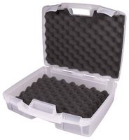 17037T.000.GPB - Transparent Polypropylene Storage Case with Foam Insert - 121mm x 370mm x 307mm