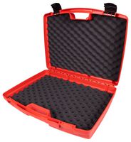 17051N.096.GPB - Red Polypropylene Storage Case with Foam Insert - 135mm x 515mm x 415mm