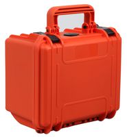 MAX235H155S.001 - Orange PP Waterproof Case with Foam Insert - 167.5mm x 258mm x 243mm