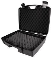 170/44H148GPB.079 - Black Polypropylene Briefcase Storage Case With Foam Insert - 148mm x 448mm x 364mm