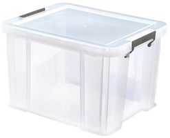 S20W360 - 36L Clear Allstore A4 Suspension Files Storage Box - 310mm x 380mm x 480mm