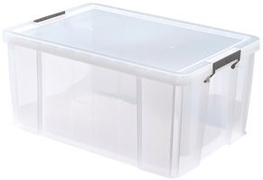 S20W700 - 70L Clear Allstore Storage Box - 320mm x 450mm x 660mm