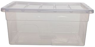 S0956MDL0 - 56cm 38L Spacemaster Midi Storage Box - 250mm x 390mm x 570mm