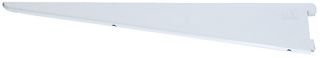 AR-B610-WH - 610mm Twin Slot Shelf Bracket, White