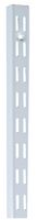 AR--U1220-WH - 1220mm Twin Slot Shelving Upright, White