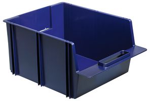 136723 - Shelf Bin 8-2000 Storage Bin with Rear Carrying Handle - 186mm x 280mm x 375mm