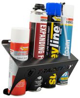 TT-SCB - Aerosol & Spray Can Storage Holder, Black