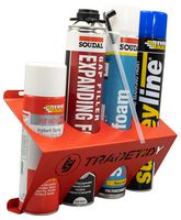 TT-SCR - Aerosol & Spray Can Storage Holder, Red