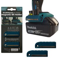 BH-MK-S-BLU-2 - Magnetic Screwdriver Bit Holder for Makita Power Tools - Blue, 2 Pack