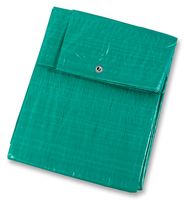 6471270 - 6ft x 8ft (1.8m x 2.4m) Polyethylene Tarpaulin, Green