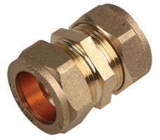 21000021 - 22mm Brass Straight Coupling