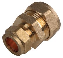 21009130 - 22mm x 15mm Brass Reducing Coupler Fitting