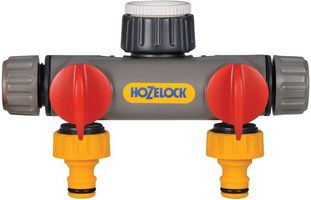 2252 - 2 Way Hose Pipe Tap Connector