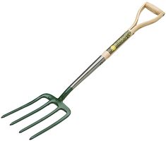 5704042820 - 28" Garden Fork with FSC Ash YD Shaped Handle