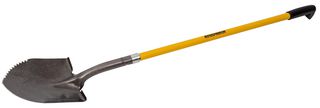 68-044 - 57.5" Sharp Serrated Edge Long Handled Garden Shovel