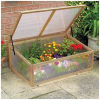 8895 - Garden Wooden Cold Frame, Natural
