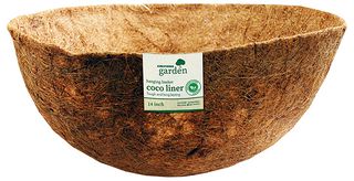 HBLC14 - 14" Bowl Shaped Coco Liner for Hanging Flower Baskets