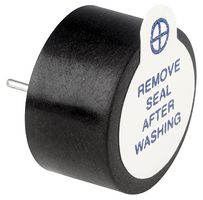 ABI-001-RC - 12V DC Continuous Piezo Indicator Buzzer, 80dB