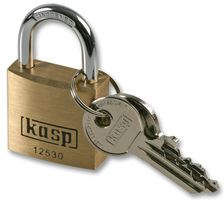 K12530 - Premium Brass Padlock 30mm