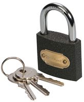 MSS04I - 50mm Iron Padlock with Brass Cylinder - Heavy Duty