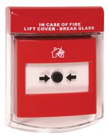 STI-6930 - Call Point Stopper Flush Mount without Integral Sounder - Red