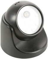 MOTION-SB - IP44 Wireless Battery Powered LED Motion Light, Black - 154.845UK