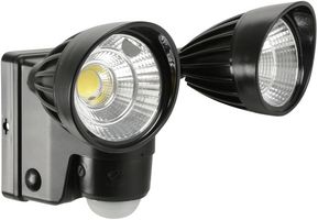 154.850UK - Battery Powered Twin LED Floodlight with PIR