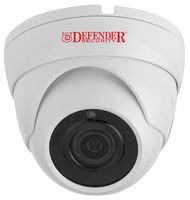 1080p HD 2MP 4in1 Hybrid Indoor / Outdoor Dome Security Camera, White, IP66