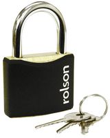 66407 - 51mm Steel Padlock, 3x Keys