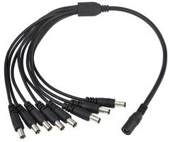 C-PS-8W - CCTV 8 Way DC Splitter Power Adaptor