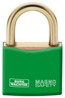411 40 GREEN - 40mm, Anti-Spark Solid Brass Padlock, Green
