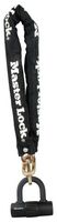8234EURDPRO - 900mm x 10mm Hardened Steel Chain & Keyed Mini Bike U-Lock